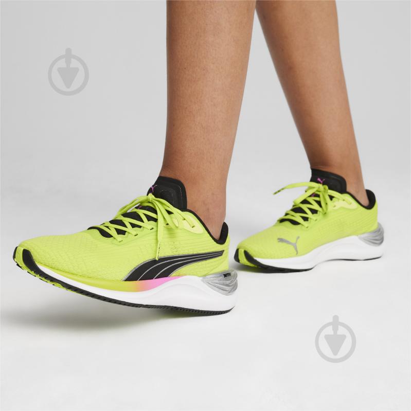 Кроссовки женские Puma ELECTRIFY NITRO 3 WNS 37845608 р.37 зеленые - фото 3