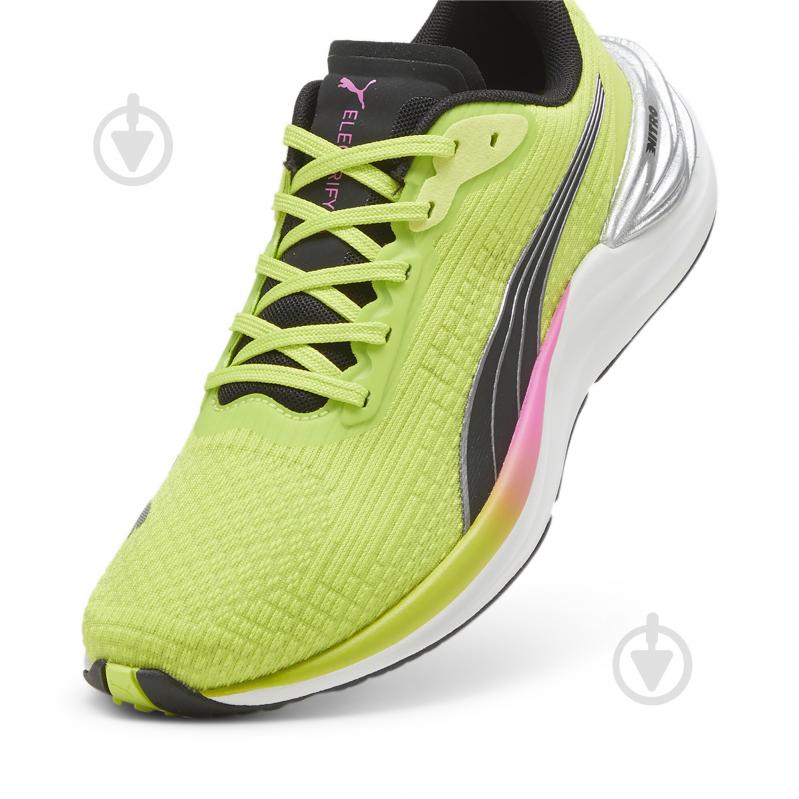 Кроссовки женские Puma ELECTRIFY NITRO 3 WNS 37845608 р.37 зеленые - фото 8