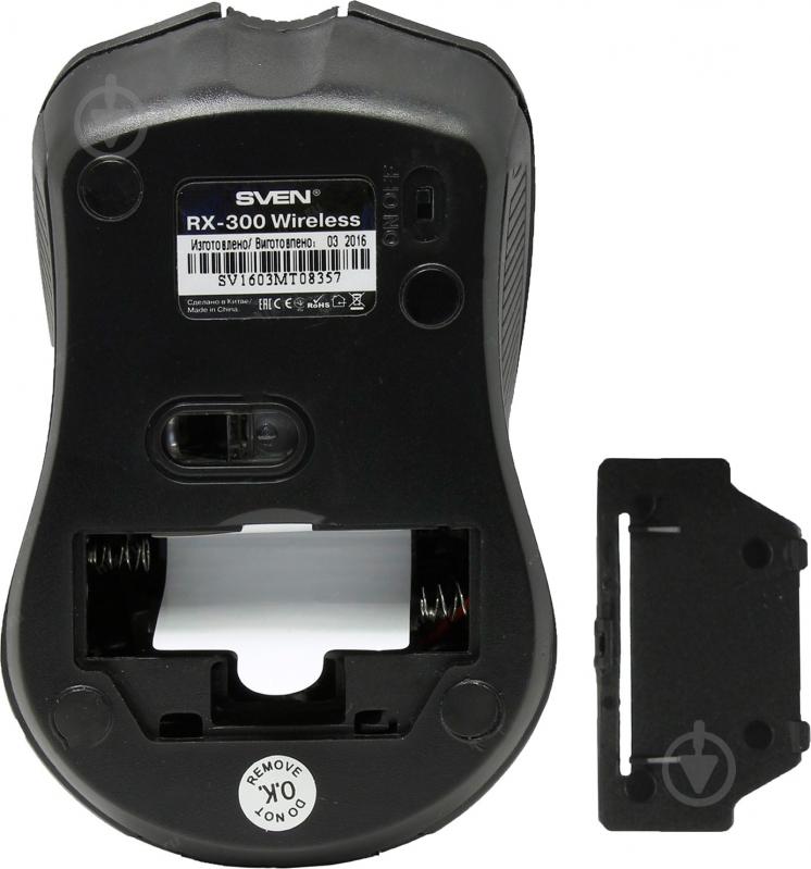 Мышка Sven RX-300 black - фото 7 Мышка Sven RX-300 black - фото 7