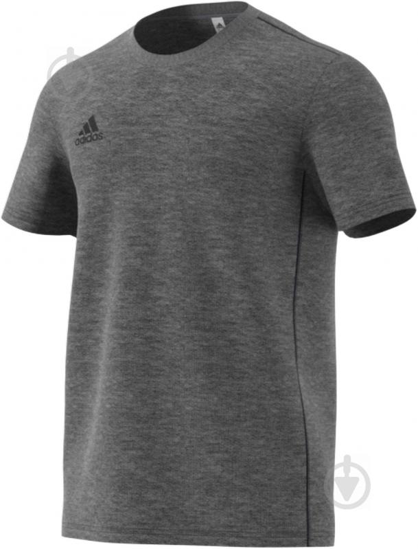 Футболка Adidas CORE18 TEE CV3983 р.2XL серый - фото 2