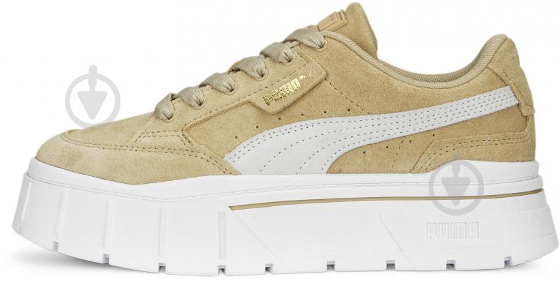 Кроссовки женские демисезонные Puma MAYZE STACK SUEDE WNS 38398306 р.40 желтые - фото 2