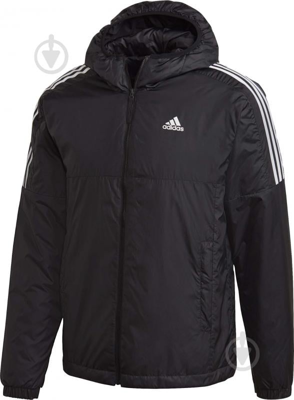 Куртка мужская демисезонная Adidas ESS INS HO JKT GH4601 р.2XL черная - фото 3