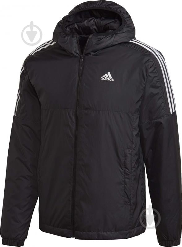 Куртка мужская демисезонная Adidas ESS INS HO JKT GH4601 р.2XL черная - фото 4