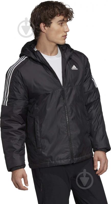 Куртка мужская демисезонная Adidas ESS INS HO JKT GH4601 р.2XL черная - фото 7