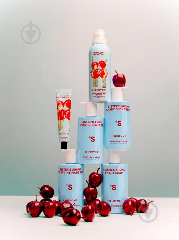 Мыло жидкое Sister's Aroma Cherry Me 250 мл - фото 4 Мыло жидкое Sister's Aroma Cherry Me 250 мл - фото 4