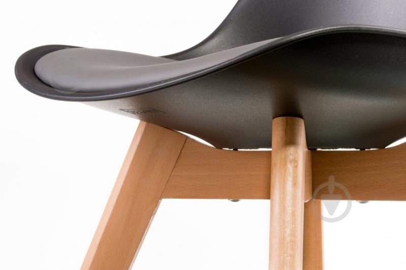 Стул обеденный Special4You Sеdia E4893 черно-серый серый/черный - фото 5