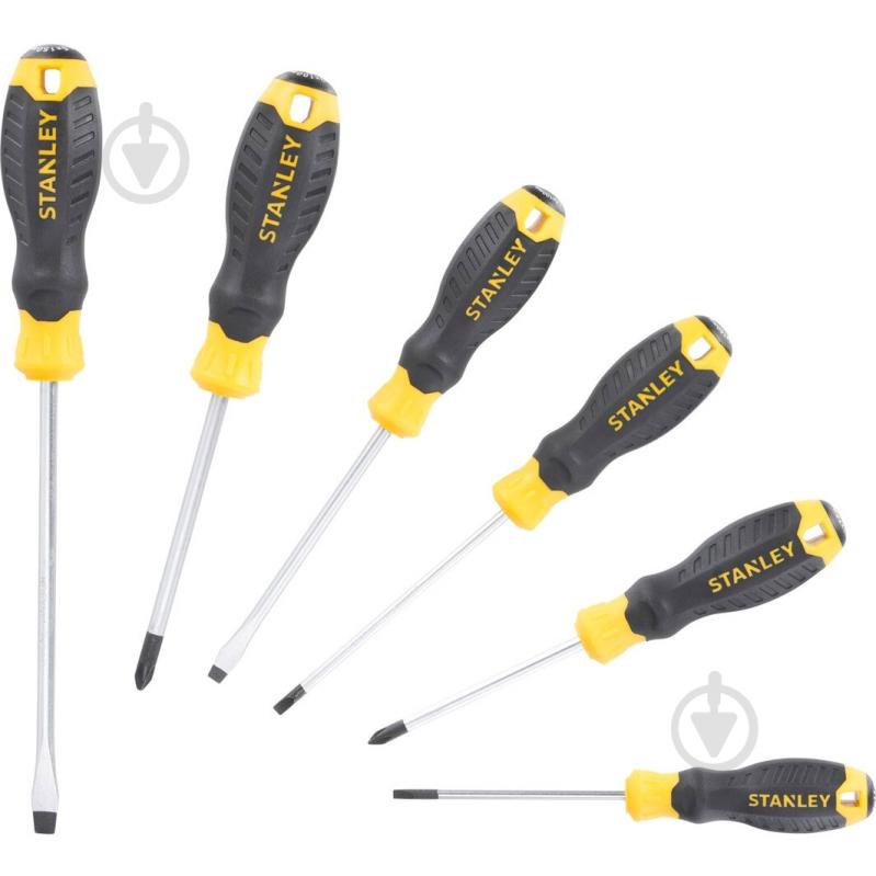 Набір викруток Stanley 6 шт. STHT16165-0 - фото 1 Набір викруток Stanley 6 шт. STHT16165-0 - фото 1