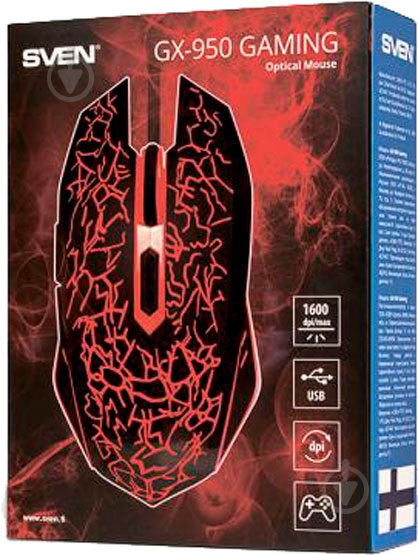 Мышка Sven GX-950 Gaming - фото 10 Мышка Sven GX-950 Gaming - фото 10