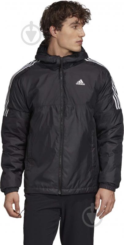 Куртка мужская демисезонная Adidas ESS INS HO JKT GH4601 р.L черная - фото 2