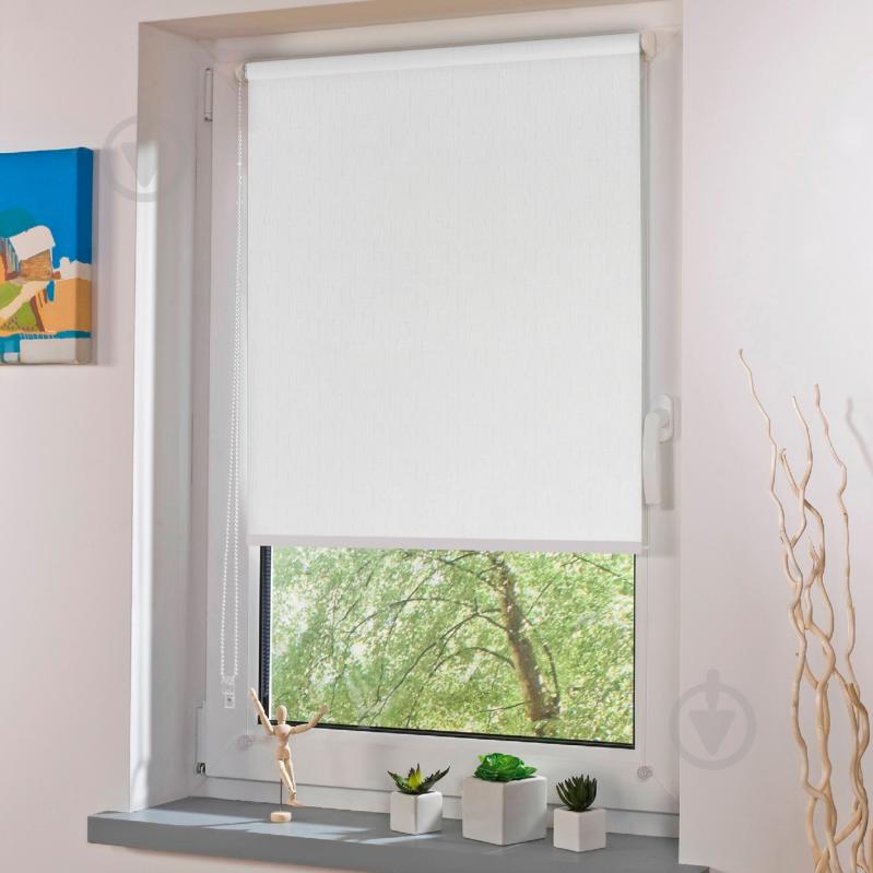 Ролета мини Rollotex LEN с фиксацией под наклон белая 80x240 см - фото 2 Ролета мини Rollotex LEN с фиксацией под наклон белая 80x240 см - фото 2