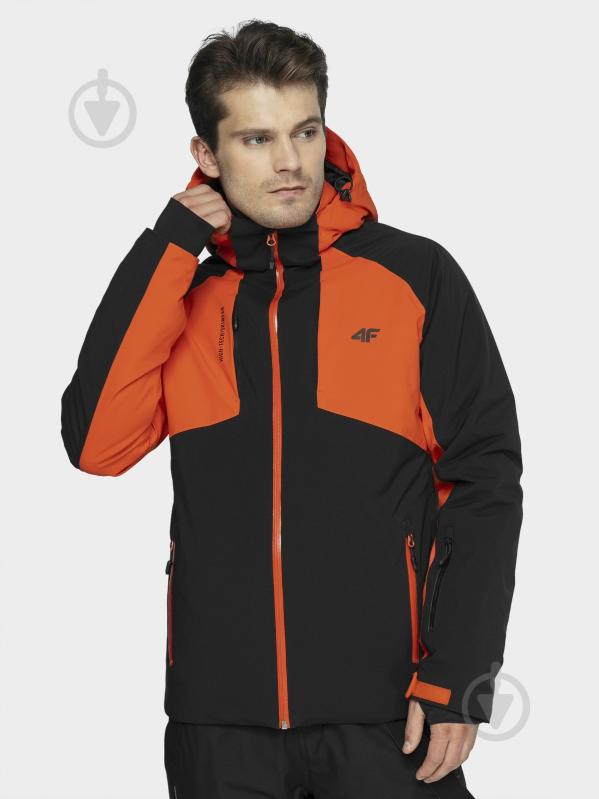 Куртка чоловіча зимова 4F D4Z20-KUMN252-70S р.M помаранчева - фото 5 Куртка чоловіча зимова 4F D4Z20-KUMN252-70S р.M помаранчева - фото 5