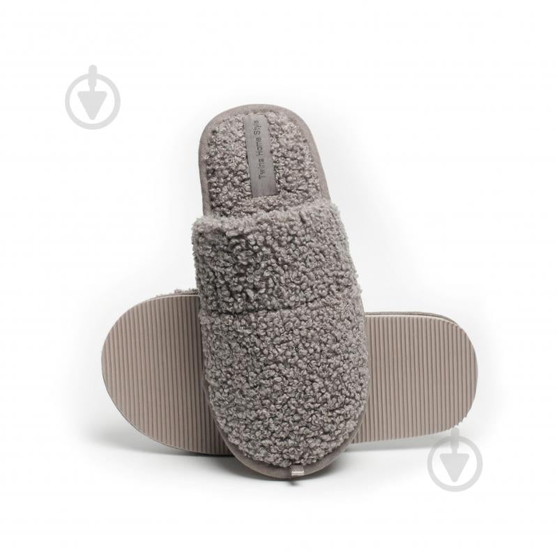 Тапочки детские Twins р.39 серый 15070 - фото 3 Тапочки детские Twins р.39 серый 15070 - фото 3