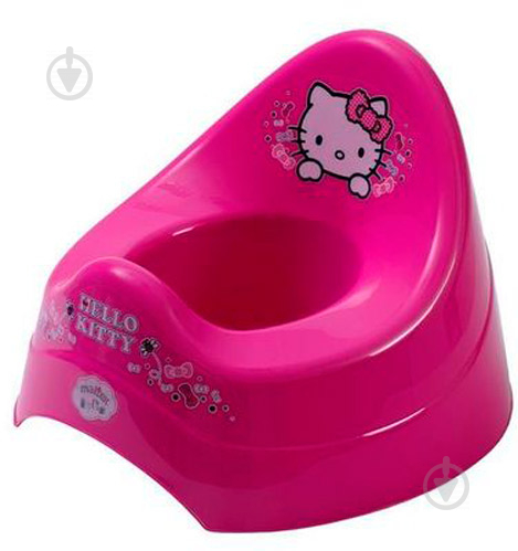 Горшок Maltex 3004 Hello Kitty розовый 9853 - фото 1