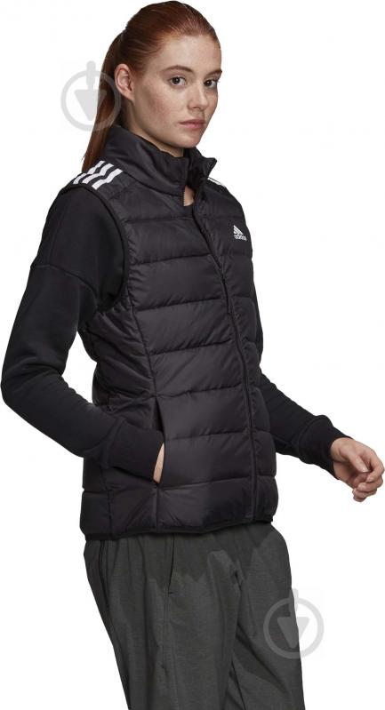 Жилет Adidas W ESS DOWN VES GH4586 р.XS черный - фото 7