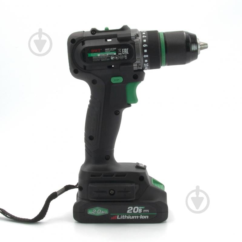 Шуруповерт акумуляторний DWT ABSP-20 DNF-2 BMC - фото 3