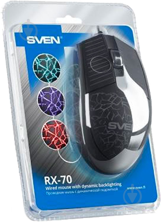 Мышка Sven RX-70 Black - фото 13
