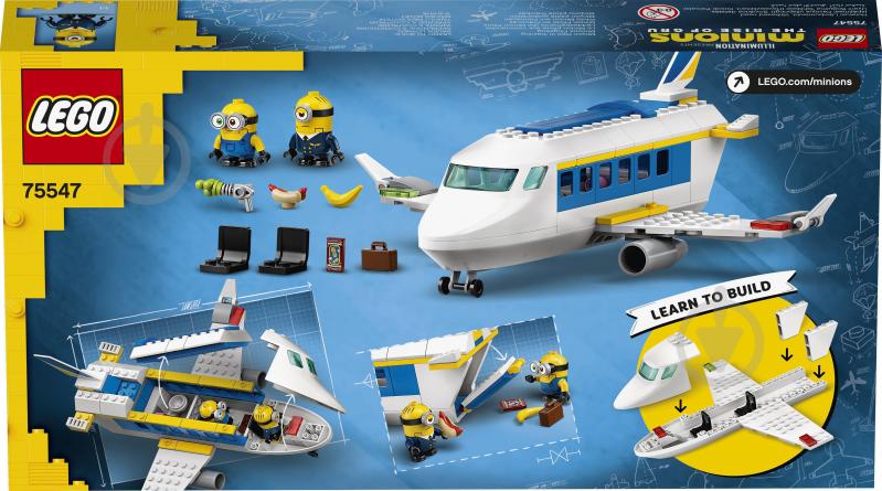 Конструктор LEGO Minions Міньйон-пілот на тренуванні 75547 - фото 9