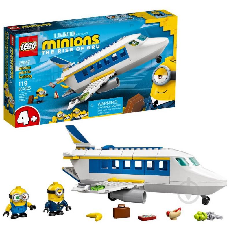 Конструктор LEGO Minions Міньйон-пілот на тренуванні 75547 - фото 10