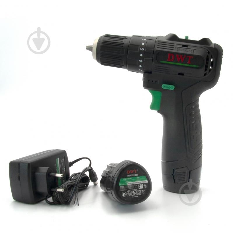 Шуруповерт ударный аккумуляторный DWT ASBP-12 DN-2 - фото 7 Шуруповерт ударный аккумуляторный DWT ASBP-12 DN-2 - фото 7