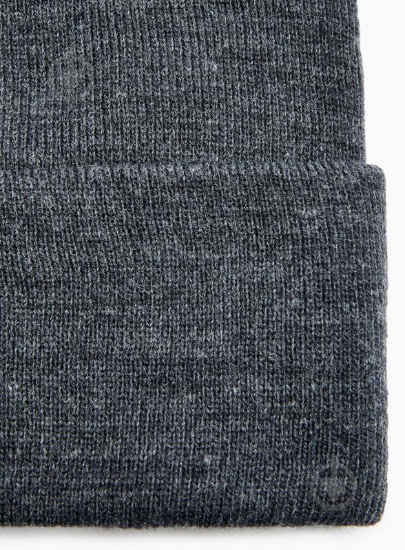 Шапка TopMan Accessories 56D13A-GRY р.one size серый - фото 3
