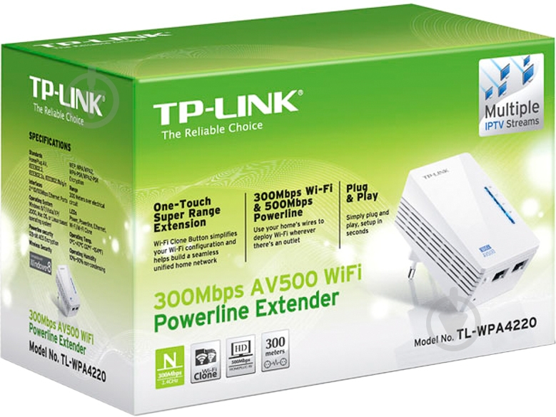 Адаптер TP-LINK TL-WPA4220 - фото 5