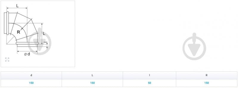 Отводы Вентс Спировент 90-150 - фото 2