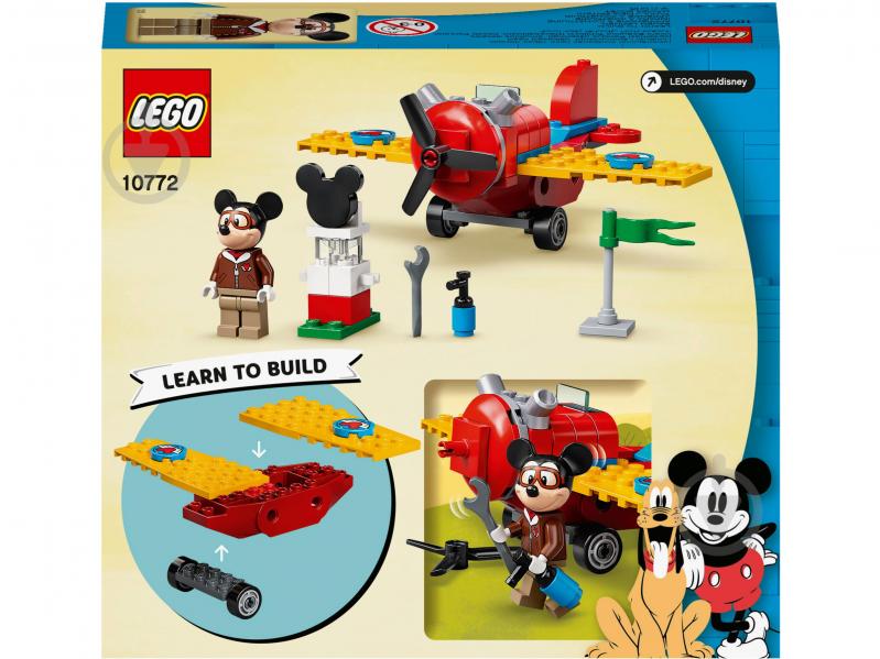 Конструктор LEGO Disney Mickey and Friends Винтовой самолёт Микки 10772 - фото 2