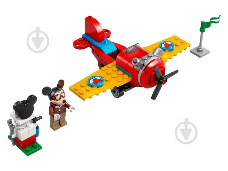 Конструктор LEGO Disney Mickey and Friends Винтовой самолёт Микки 10772 - фото 3