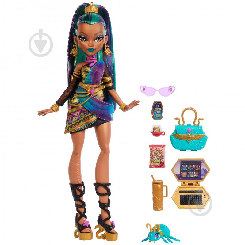Кукольный набор Monster High Нефера "Монстр-классика" JDR48 - фото 2 Кукольный набор Monster High Нефера "Монстр-классика" JDR48 - фото 2