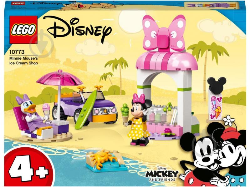 Конструктор LEGO Disney Mickey and Friends Крамниця морозива Мінні Маус 10773 - фото 1