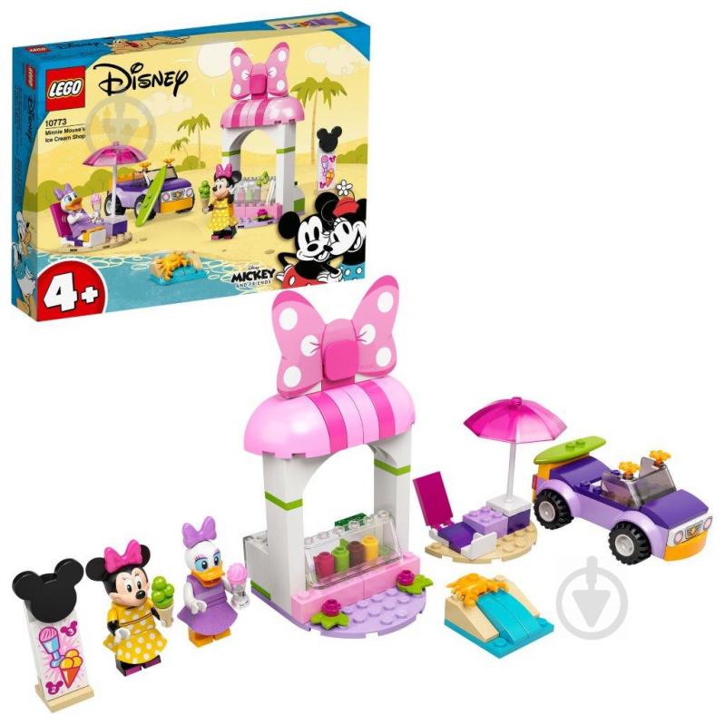 Конструктор LEGO Disney Mickey and Friends Магазин мороженого Минни 10773 - фото 10