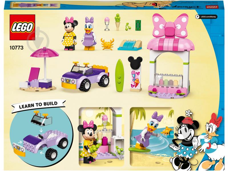 Конструктор LEGO Disney Mickey and Friends Магазин мороженого Минни 10773 - фото 2