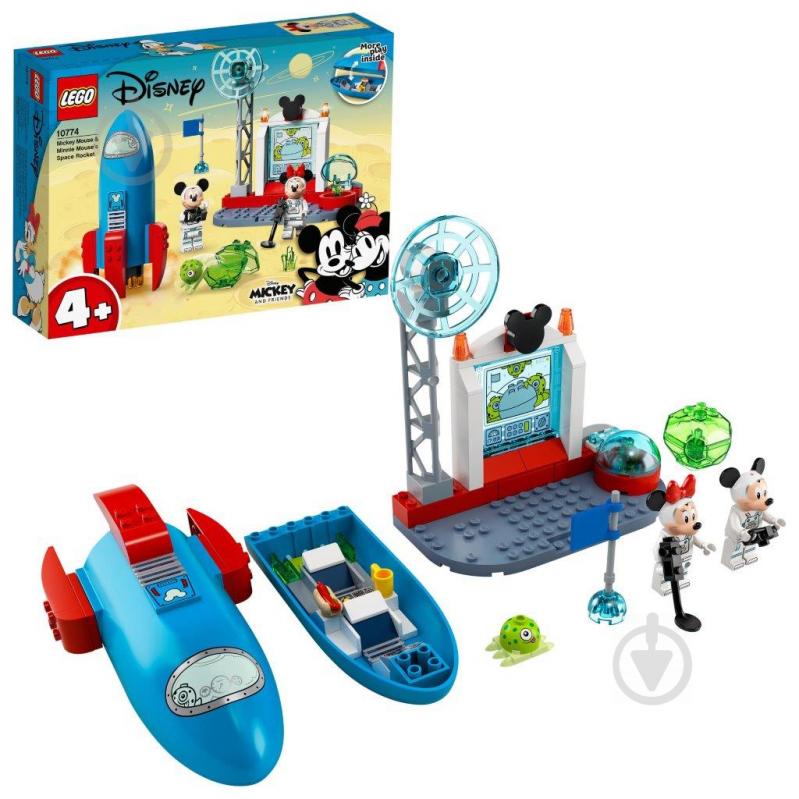 Конструктор LEGO Disney Mickey and Friends Космічна ракета Міккі Мауса та Мінні Маус 10774 - фото 8