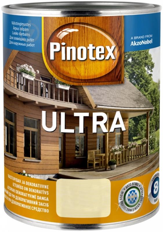 ᐉ Лак-антисептик Pinotex Ultra не создает пленку рябина 1 л • Купить в ...