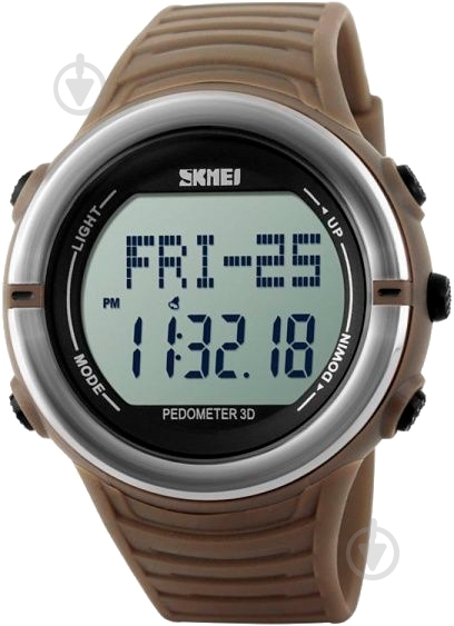 Наручные часы Skmei 1111 Coffee (1111CF) - фото 1 Наручные часы Skmei 1111 Coffee (1111CF) - фото 1