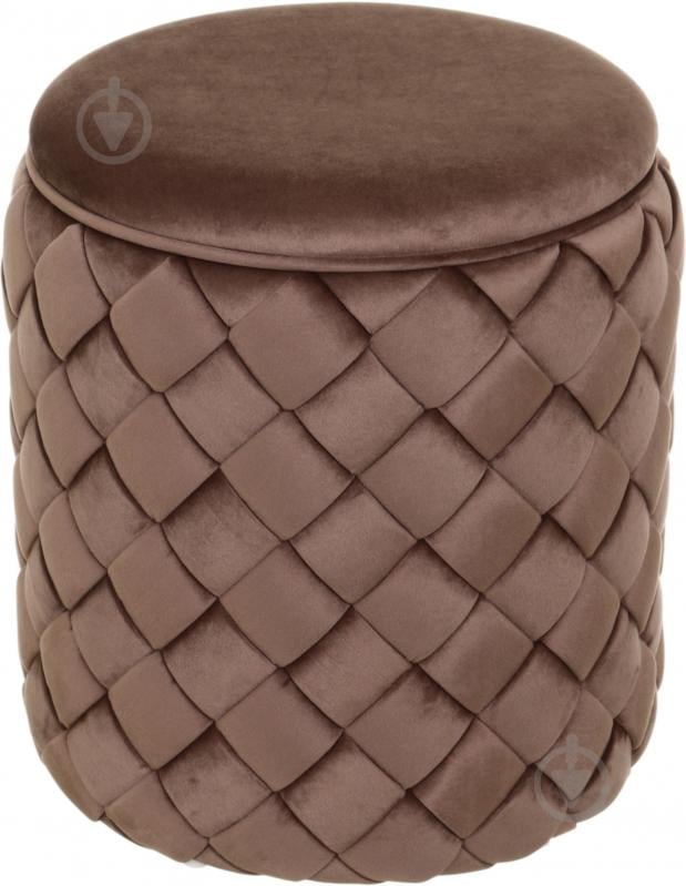 Скриня-пуф Sensio для зберігання Linea 375х415х375 мм коричневий (HS-CR1S) - фото 1 Скриня-пуф Sensio для зберігання Linea 375х415х375 мм коричневий (HS-CR1S) - фото 1