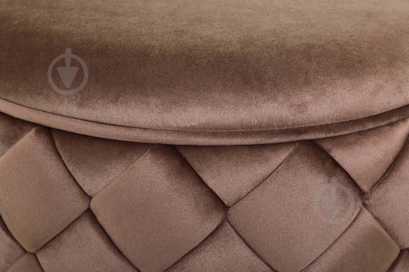 Скриня-пуф Sensio для зберігання Linea 375х415х375 мм коричневий (HS-CR1S) - фото 4 Скриня-пуф Sensio для зберігання Linea 375х415х375 мм коричневий (HS-CR1S) - фото 4