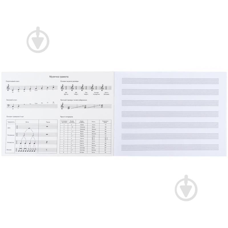 Тетрадь для нот А5 20 лист. Hello Kitty KITE - фото 2 Тетрадь для нот А5 20 лист. Hello Kitty KITE - фото 2