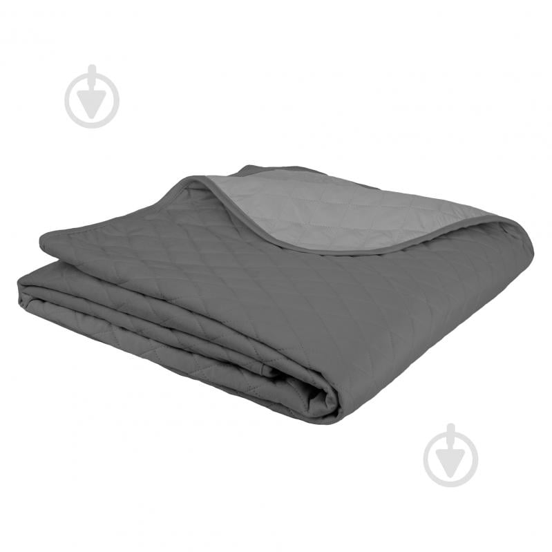 Покрывало декоративное Romb 160x220 см La Nuit серый - фото 2