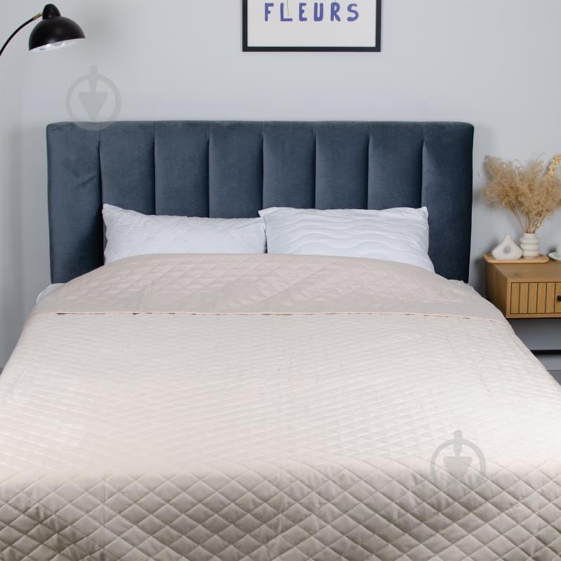 Покривало декоративне Romb 240x260 см La Nuit айворі - фото 1 Покривало декоративне Romb 240x260 см La Nuit айворі - фото 1