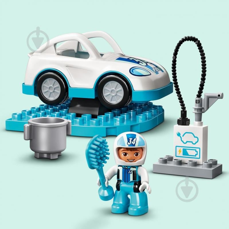 Конструктор LEGO DUPLO Гоночні автомобілі 10947 - фото 6