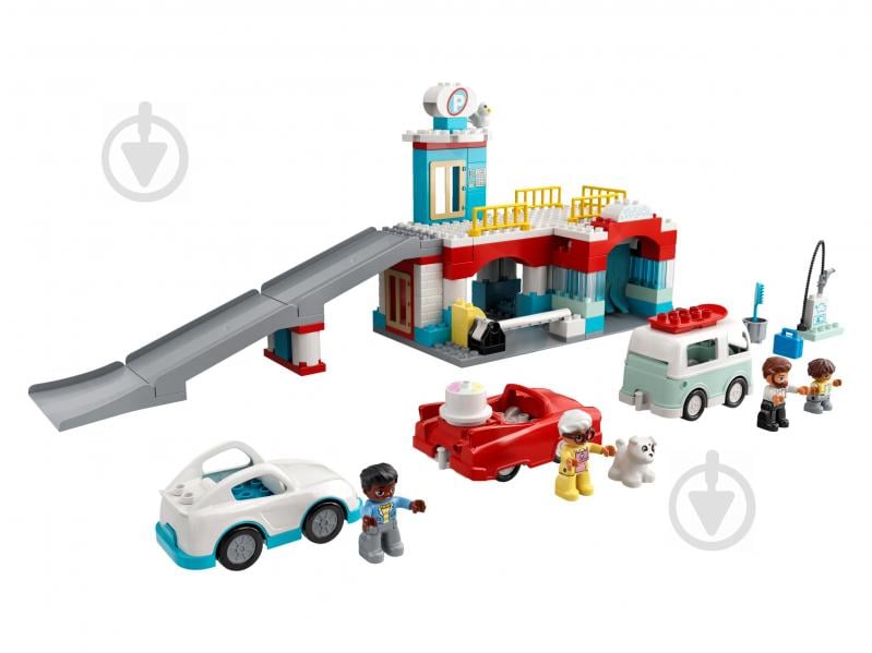 Конструктор LEGO DUPLO Гараж і автомийка 10948 - фото 11