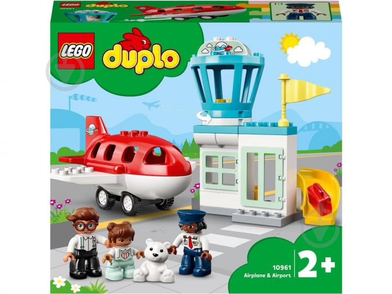 Конструктор LEGO DUPLO Літак і аеропорт 10961 - фото 1