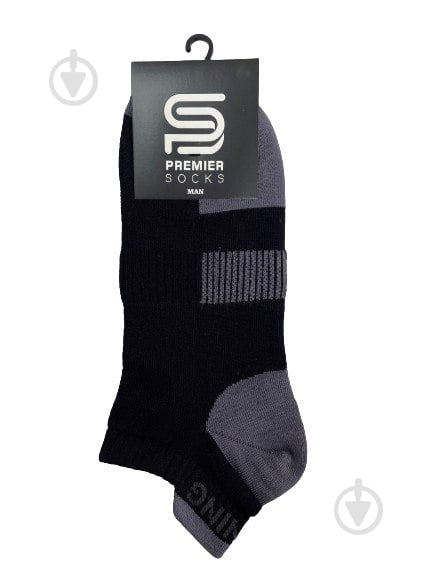 Шкарпетки чоловічі Premier Socks спорт сітка р.44-45 чорний 1 шт. - фото 1