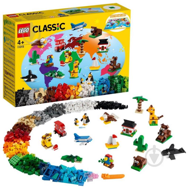 Конструктор LEGO Classic Вокруг света 11015 - фото 2