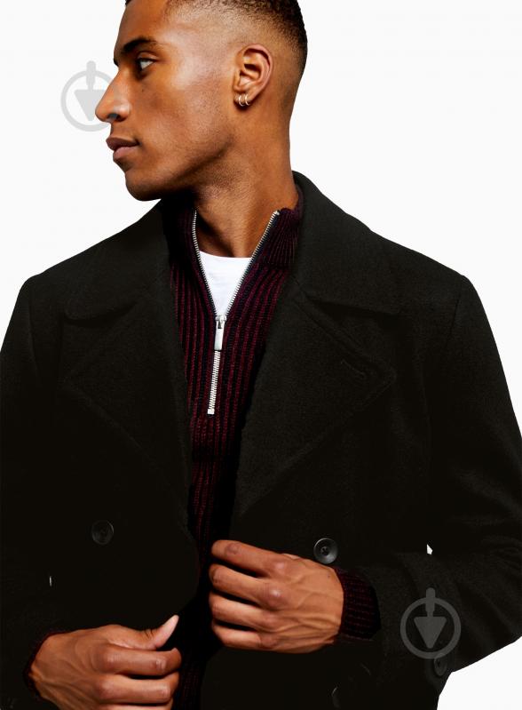Куртка мужская TopMan CASUAL JKTS 64D02T-BLK р.M черная - фото 4 Куртка мужская TopMan CASUAL JKTS 64D02T-BLK р.M черная - фото 4