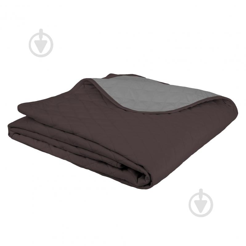 Покрывало декоративное Romb 160x220 см La Nuit коричневый - фото 2 Покрывало декоративное Romb 160x220 см La Nuit коричневый - фото 2