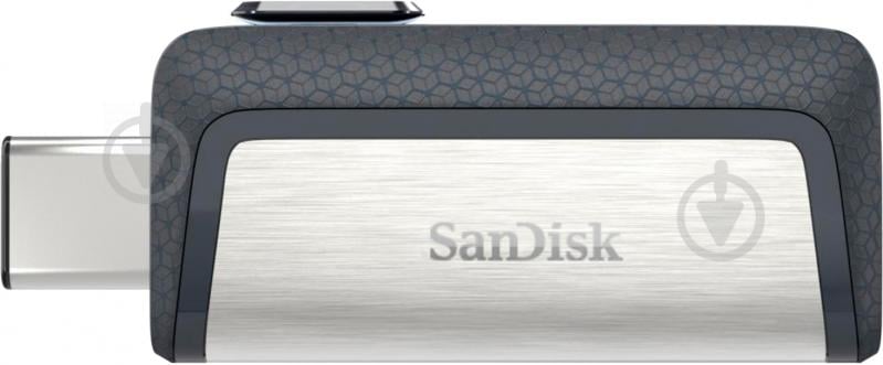 Флеш-память USB SanDisk 64 ГБ USB 3.0USB Type-C silver (SDDDC2-064G-G46) - фото 2