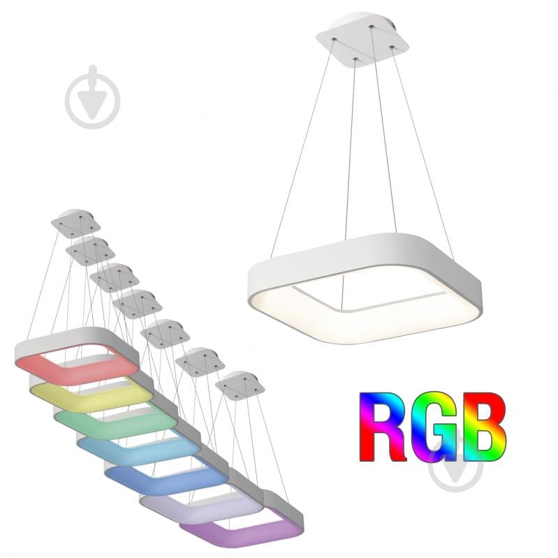 Люстра підвісна Victoria Lighting 50 Вт білий Perseus/SP450 RGB white - фото 3