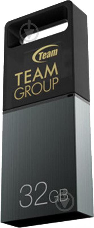 Флеш-память Team Group OTG M151 32 ГБ USB 2.0microUSB (OTG) black/grey (TM15132GC01) - фото 2